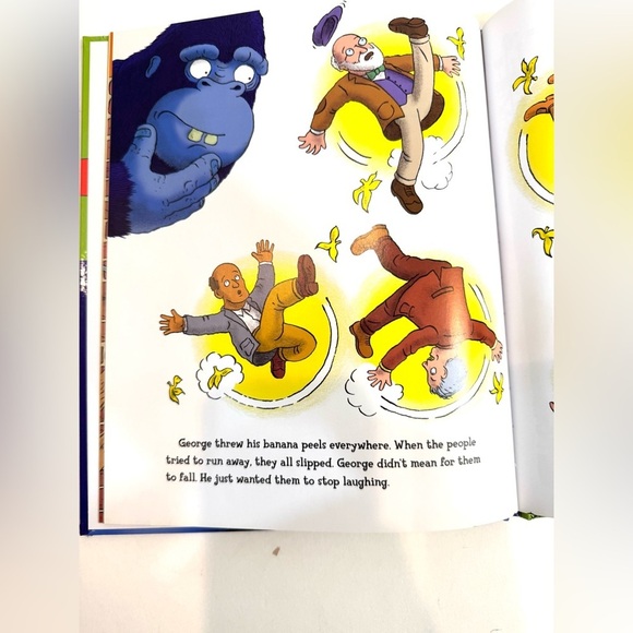 3 Hardcover Children’s Books Little Red Hen, Furious George, Merry Xmas, Splat - Picture 5 of 5